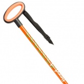 Flexyfoot Oval Telescopic Handle Walking Stick - Orange